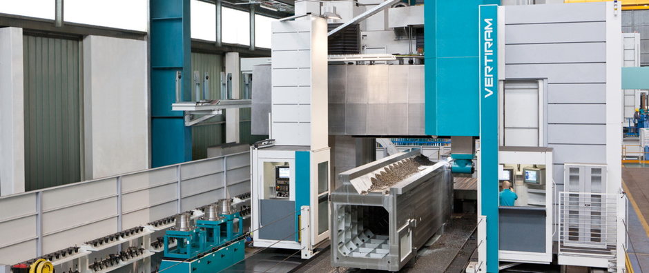 意大利帕馬龍門立式加工中心Vertiram